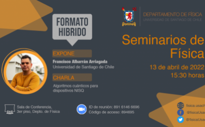 Seminario Departamento de Física