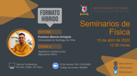 Seminario Departamento de Física
